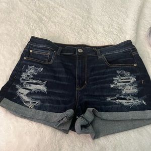American Eagle Shorts High Waisted Stretch